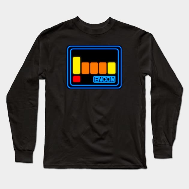 ENCOM Desk Graphic Long Sleeve T-Shirt by Hologram Teez